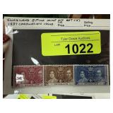 SWAZILAND MINT LH SET 3 1937 CORONATION ISS