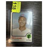 1973 TOPPS BILLY WILLIAMS BASEBALL CARD