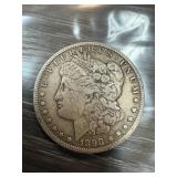 1898-S MORGAN SILVER DOLLAR