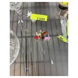GLASS COCKTAIL & SWIZZLE STICKS