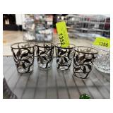 VINTAGE STERLING SILVER OVERLAY CUPS