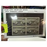 C34 MINT NH BLOCK STAM 1947 AIRMAIL