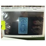 US EARLY CIGARETTE REVENUE TAX STAMP