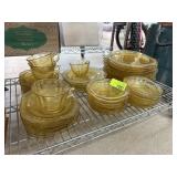FEDERAL GLASS MADRID PATTERN DEPRESSION GLASS