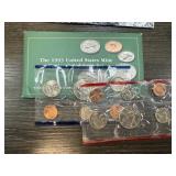 1993 P&D UNC COIN SET