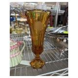 VINTAGE FOSTORIA COIN BUD VASE