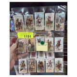 VTG TOBACCO CARDS RIDERS OF THE WORLD PLAYER