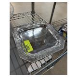 VINTAGE PEWTER TRAY VARI DISENOS