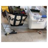 GARDENING BAG / ELECTRIC WATER TIMER & WAND