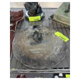 VINTAGE SILVERPLATE CAKE STAND / TRIVET NAUTICAL