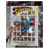 SUPERMAN 50TH ANNIVERSARY EXHIBIT JUNE 1987 ART