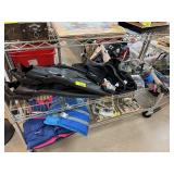 LOT OF SCUBA GEAR FLIPPERS / LIFE JACKETS