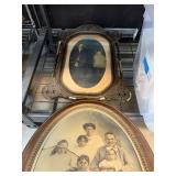 2 PIECE ANTIQUE FRAMES