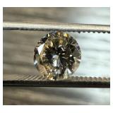 .55 ct I1+ M+ DIAMOND ROUND BRILLIANT TOP LT BROWN