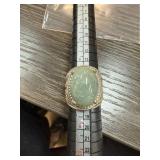 CHINESE JADE CABOCHON RING
