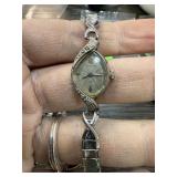 VINTAGE BULOVA SIAMOND WATCH TICKS