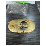 VTG JJ SANTA CLAUS BROOCH PIN