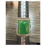 JADE CLOISONNE RING