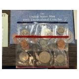 1991 P&D UNC COIN SET