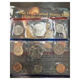 1995 P&D UNC COIN SET