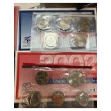 2002 P&D UNC COIN SET