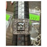 LARGE STERLING SILVER RING