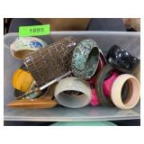 BIN OF BRACELETS