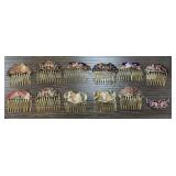 LOT OF ORIENTAL COMBS