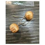STERLING SILVER PEARL EARRINGS