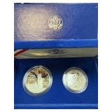 1986 PROOF SILVER LIBERTY DOLLAR CLAD HALF