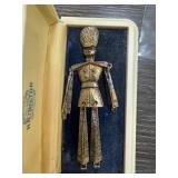 VINTAGE TOYS SOLDIER BROOCH PIN