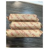 LOT OF 3 ROLLS WHEAT PENNIES CENTS