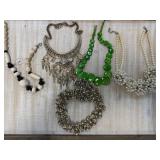 LOT OF 5 NECKLACES