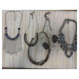 LOT OF 5 NECKLACES