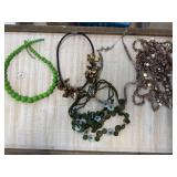 LOT OF 5 NECKLACES