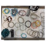 LARGE LOT OF BRACELETS