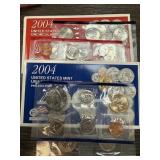 2004 P&D UNC COIN SET