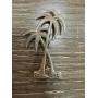 STERLING SILVER PALM TREE PIN / BROOCH