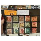 WWII GERMANY SEMI POSTAL STAMPS