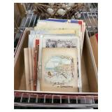 LARGE LOT OF VINTAGE GREETING CARDS / CHRISTMAS