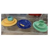 LOT OF VINTAGE FIESTA CHINA DISHES
