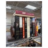 VINTAGE BOOK ENDS BOOKENDS W BOOKS ANNE RICE=