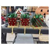 3PC PRESENTS STOCKING HOLDERS