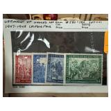 GERMANY UNUSED WO GUM 580-83 1947-48 LEIPZIGER