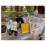 LOT OF  TOYS / TONKA CAT EQUIPMENT TRUCKS