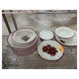 LOT OF CHRISTMAS CHINA