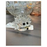 SWAROVSKI CRYSTAL PORCUPINE SCULPTURE