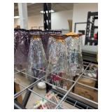 4PC IRIDESCENT GLASSES