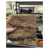 VTG SEQUINED CLUTCH PURSE / BAG