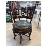 ANTIQUE RARE 19TH C BURGERMEISTER CHAIR NOTE